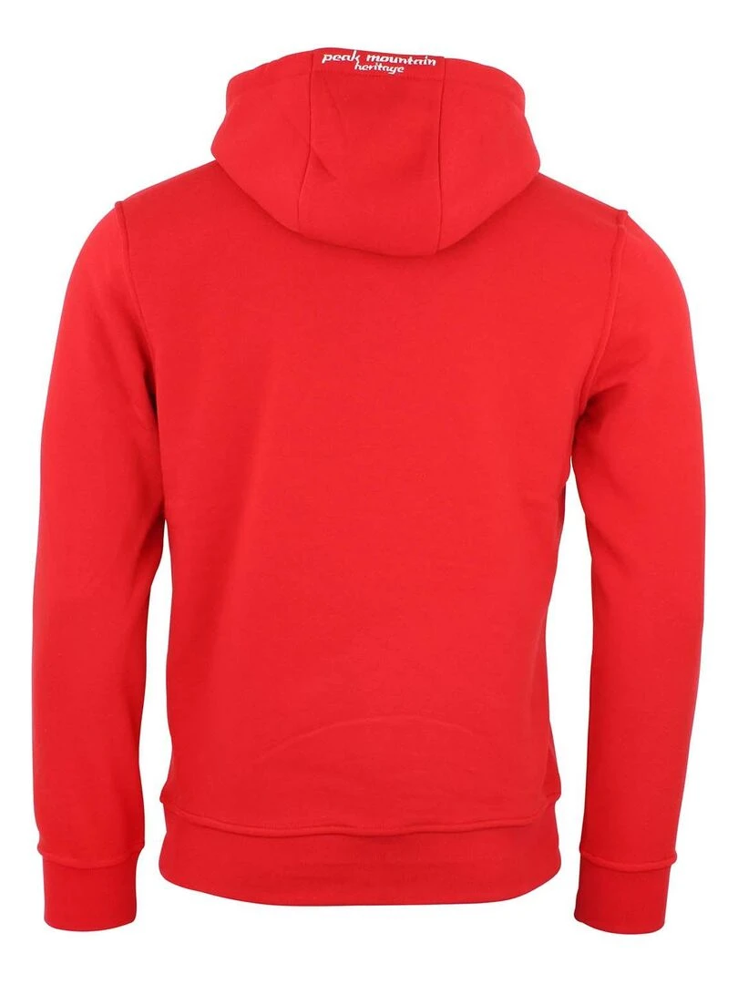 Sweat à capuche homme CONOR PEAK MOUNTAIN Rouge