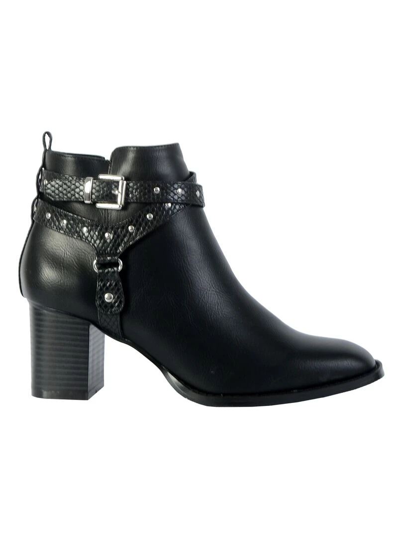 Bottines Talon The Divine Factory QL4036   Noir