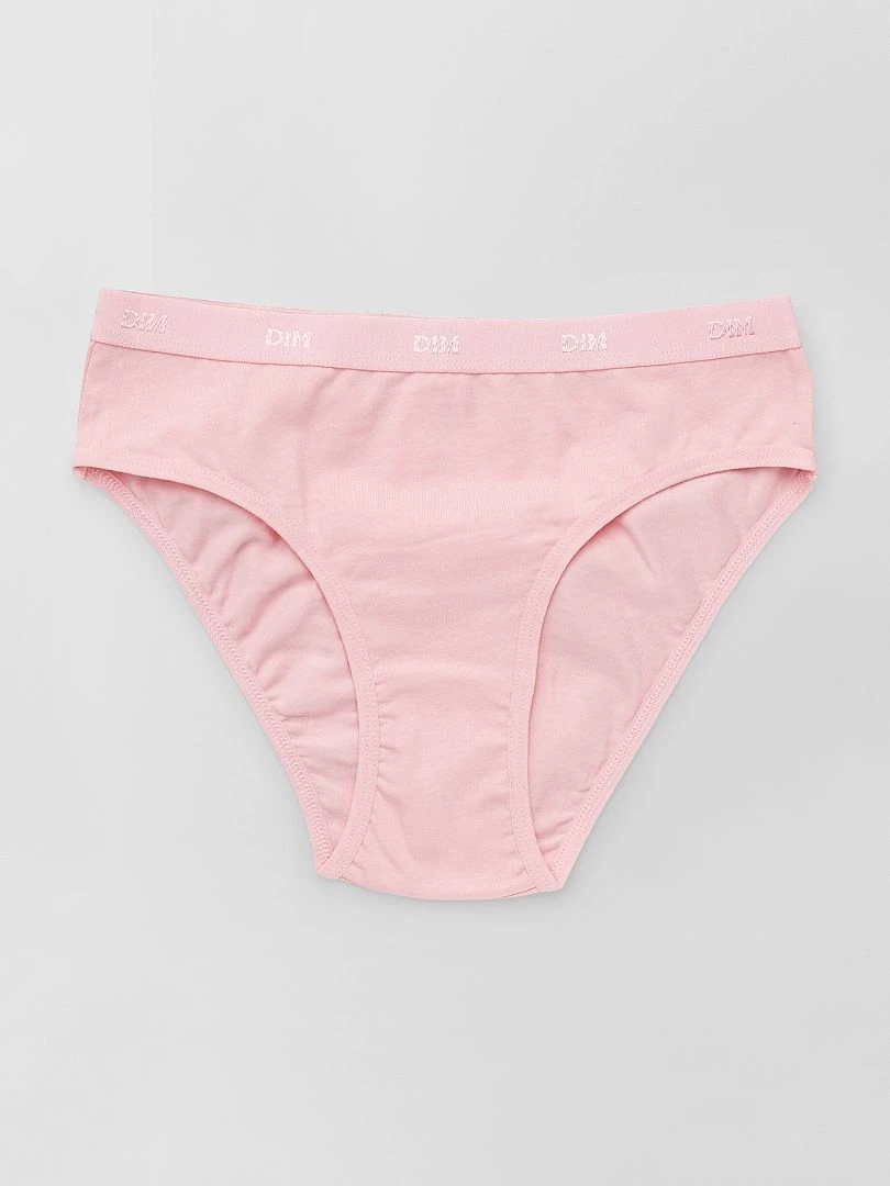 Lot de 3 culottes 'Les Pockets' 'DIM'   rose