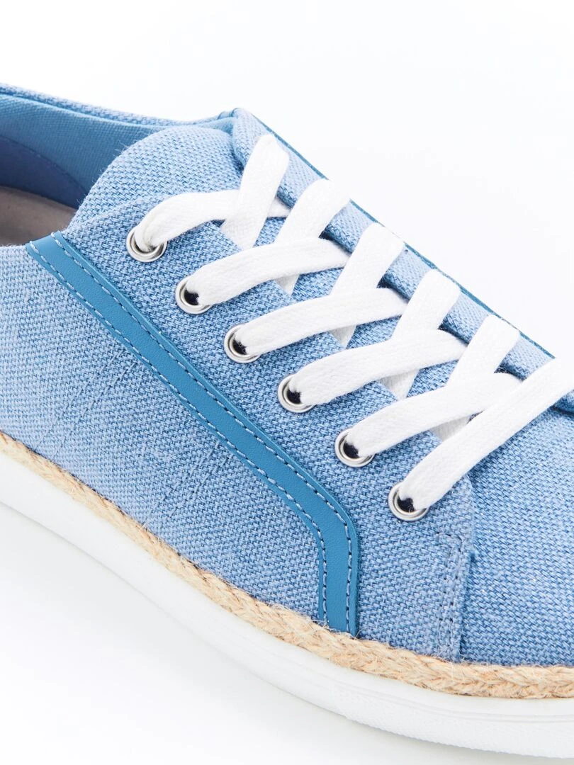 Tennis en toile Climatyl   Damart   Bleu gris