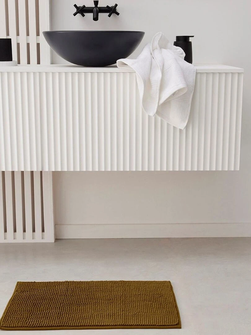 Tapis de bain Bubble uni 'ESSENTIAL' 'TODAY' Bronze