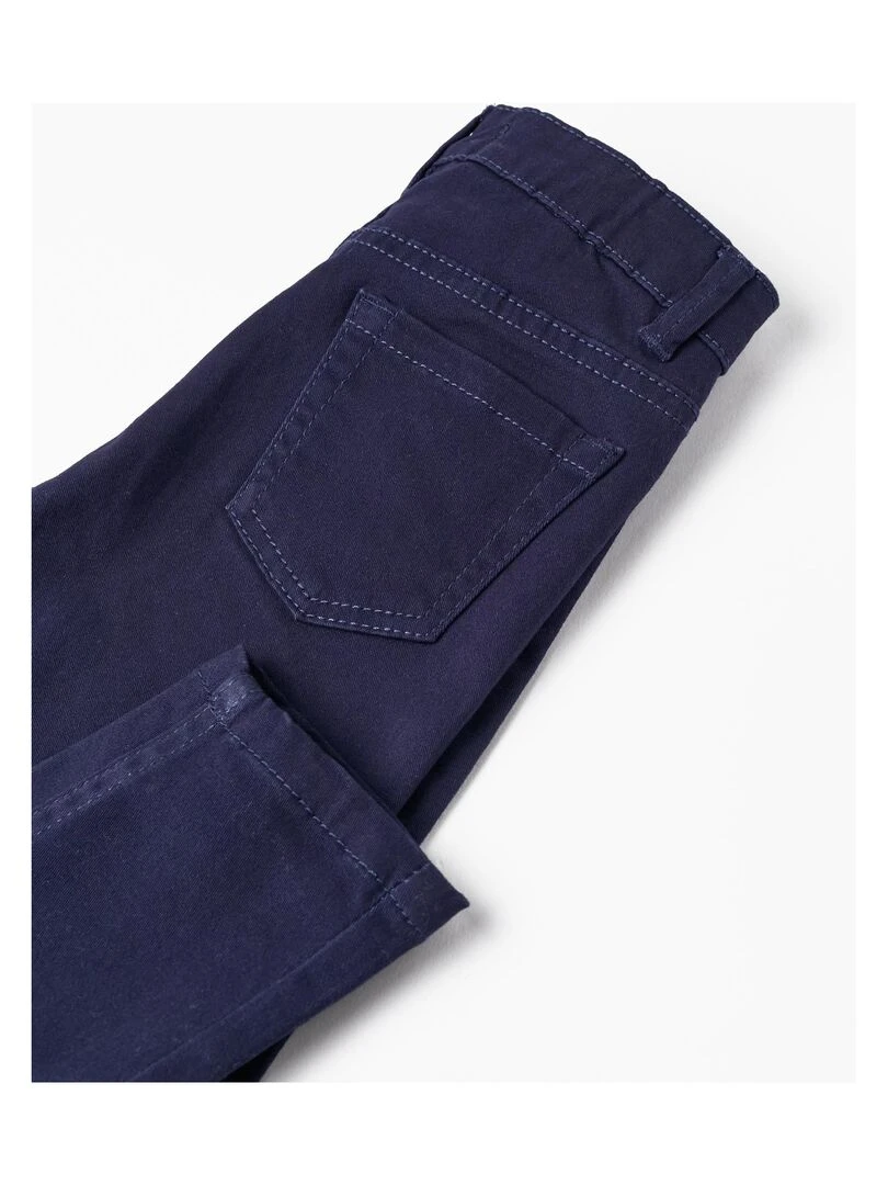 Pantalon En Sergé De Coton Pour Bébé Garçon  MATISSE   Bleu foncé