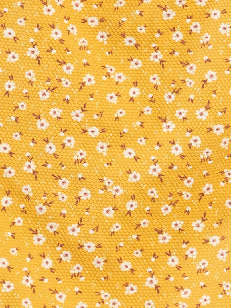 Maillot de bain imprimé 1 pièce Jaune