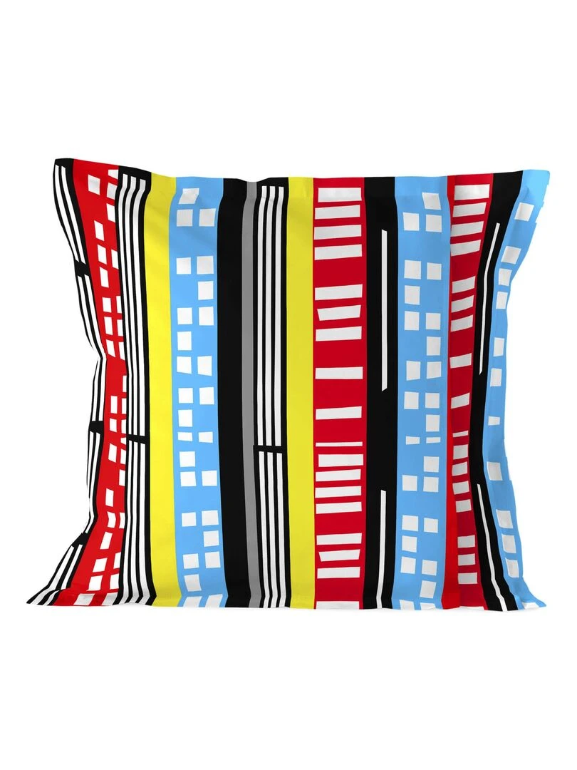 Taie d'oreiller Bat "Happyfriday"   Blanc