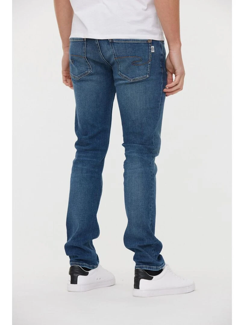 Lee Cooper   Jean coton straight LC122ZP   Bleu