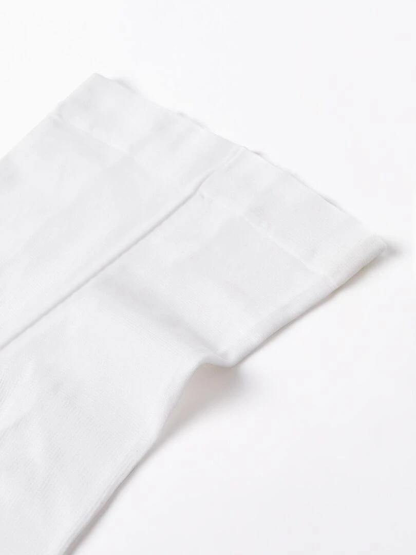 Collants en microfibre pour bébé fille 'Wings' ESSENTIALS LINE Blanc