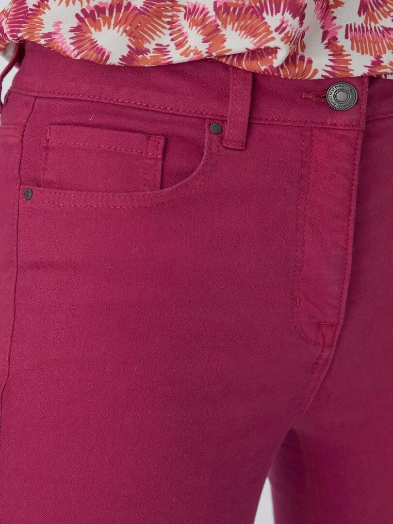 Slim 7/8ème taille haute Perfect Fit by Damart   Damart   Rose framboise