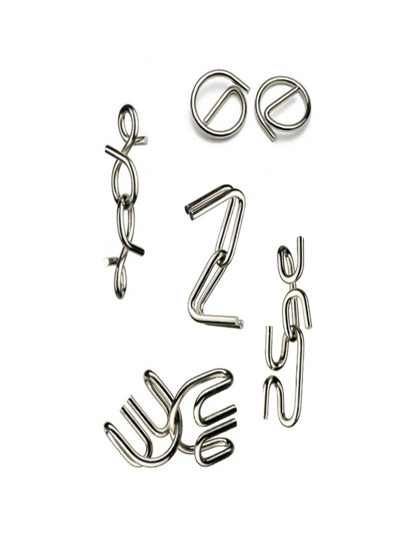 6 Casse Tetes En Metal Crazix N/A