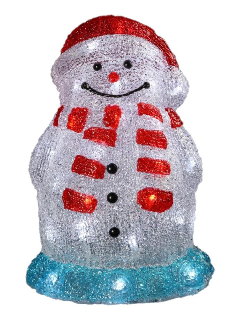Bonhomme de neige exterieur Blanc