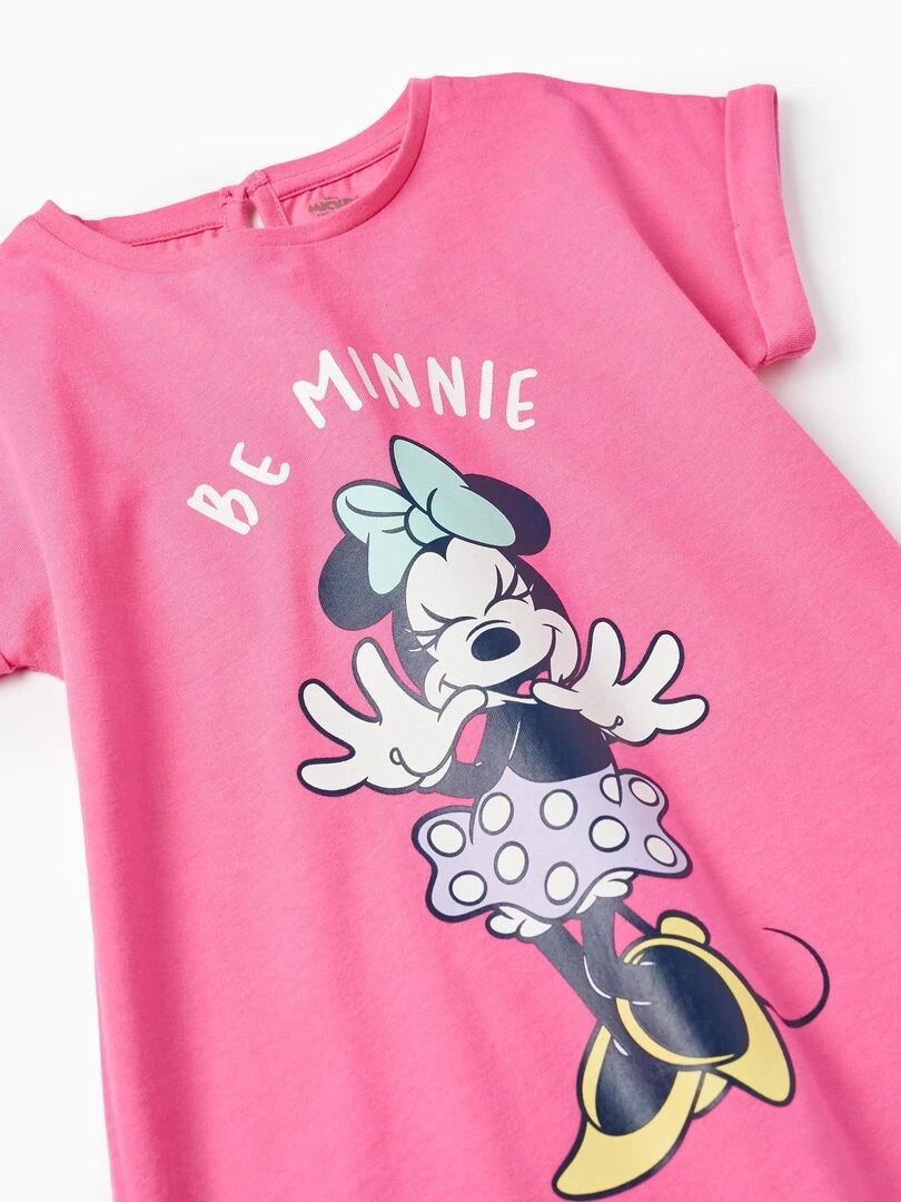 Robe En Coton Pour Fille 'Be Minnie'  MINNIE   Rose