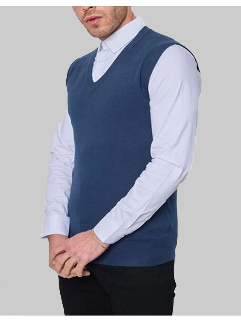 Pull debardeur Kebello Bleu