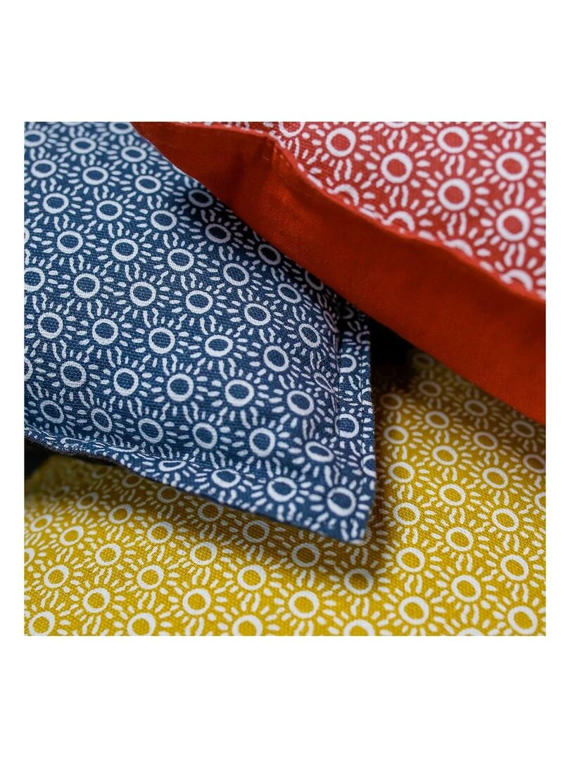 Coussin décoration imprimé 'DESERT CHIK' 'TODAY' Rouge