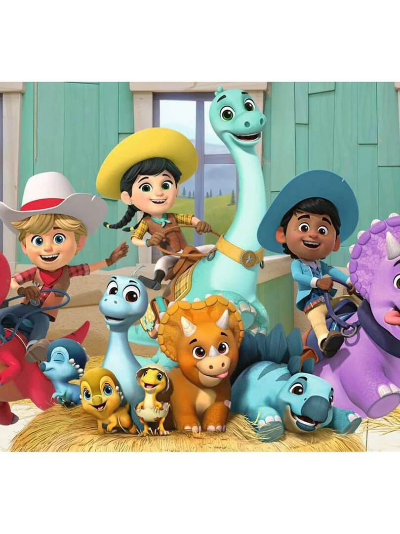 Puzzles 2 x 24 pièces : Les amis du Dino Ranch N/A