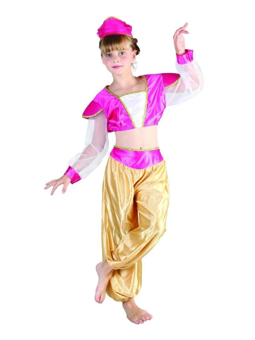 Déguisement Princesse Harem enfant Doré/or