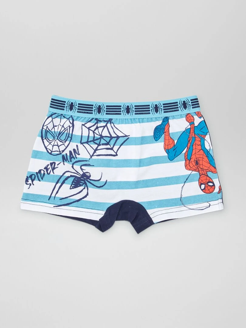 Lot de 2 boxers 'Spider Man' 'Marvel'   Bleu