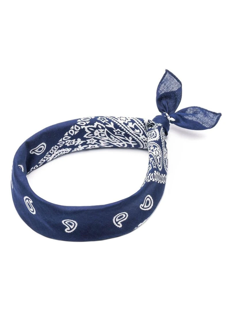 Bandana Coton U.S Premium Bleu marine