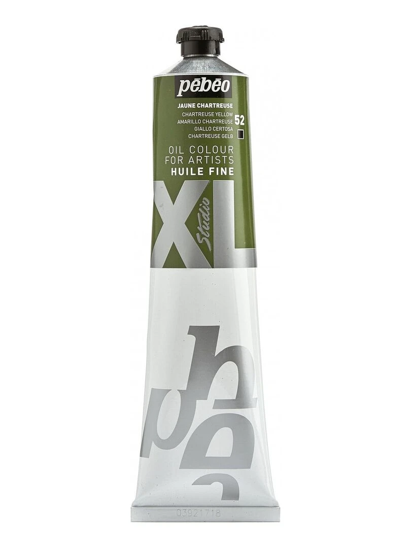 Peinture à l'huile fine XL Studio Jaune charteuse 200 ml N/A