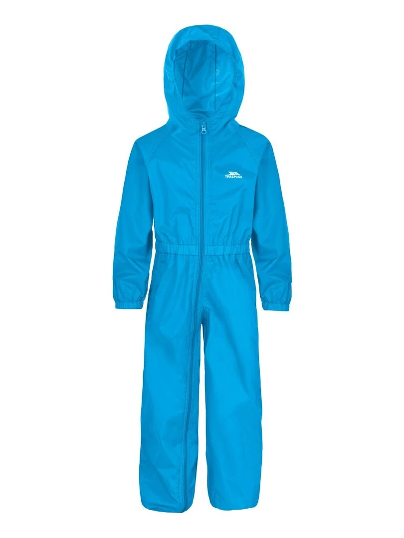Trespass Combinaison de pluie Bleu
