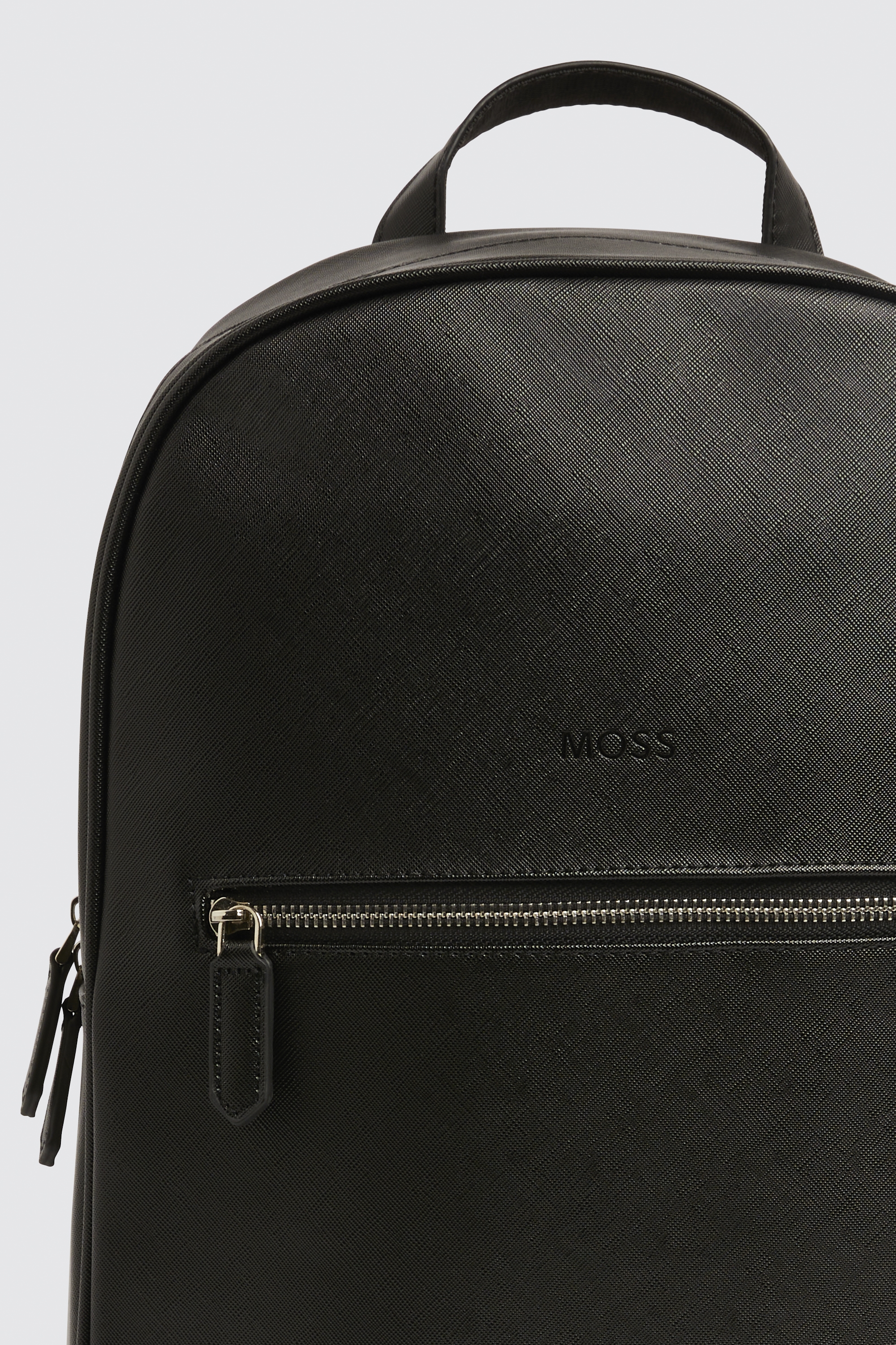 Moss Black Saffiano Backpack   Buy Online at Moss