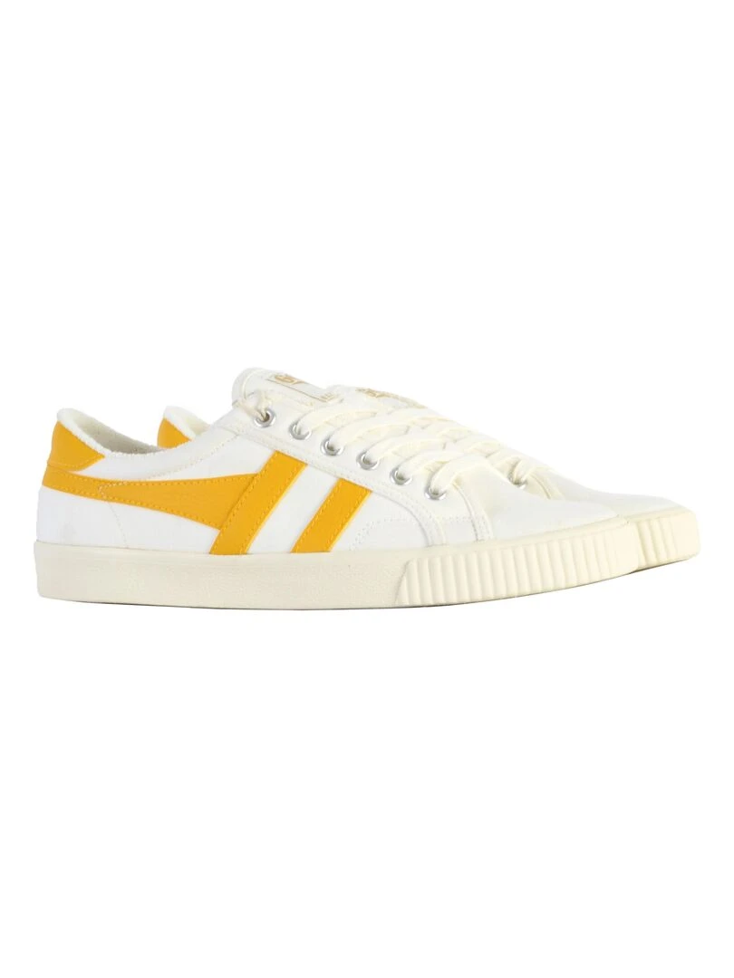 Tennis à Lacets Plate Gola Mark Cox   Blanc