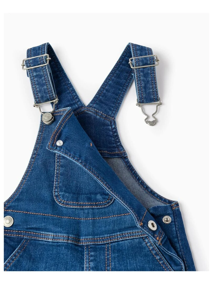 Salopette en jean pour bébé  NATURE TAKEOVER   Bleu