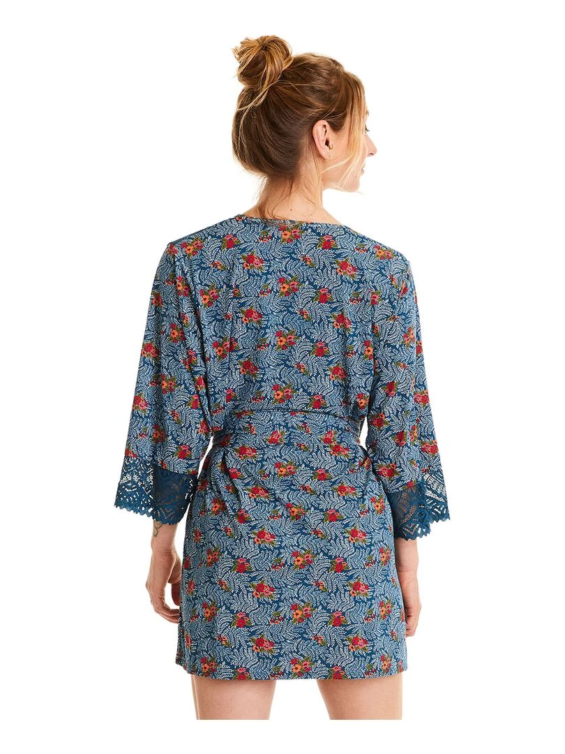 Kimono PAPRIKA   Pomm'Poire   Bleu Rouge Bleu