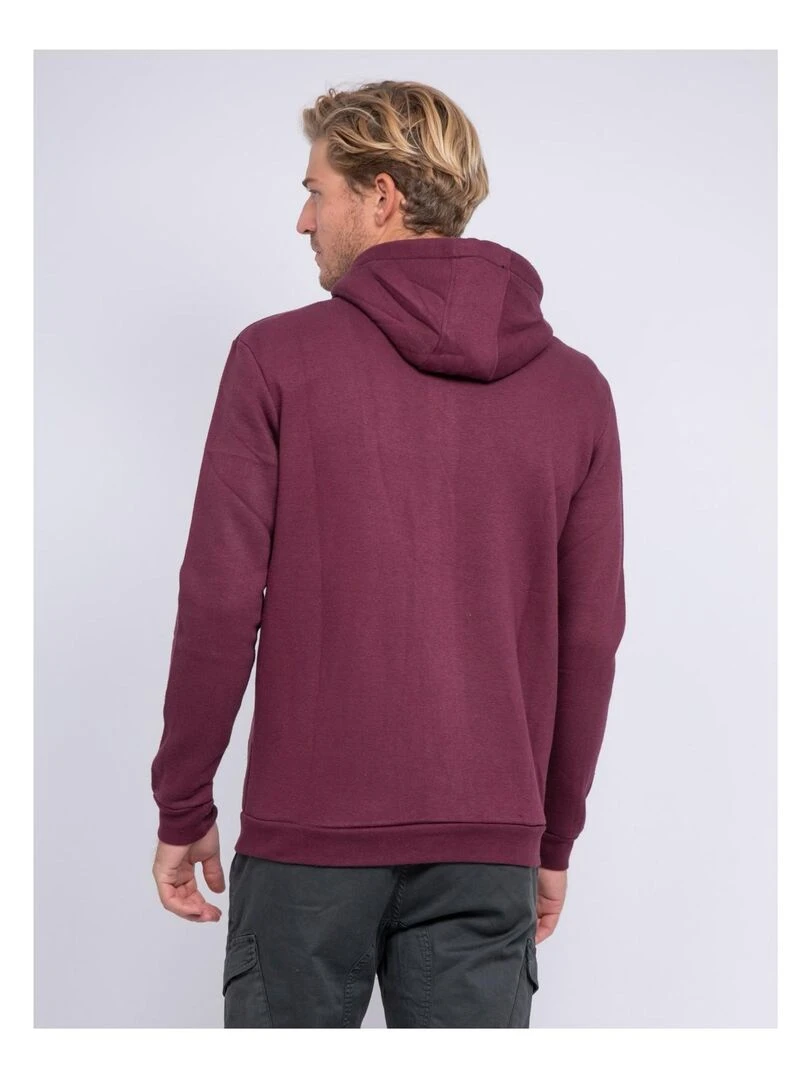 Sweat zippé capuche WAMIN Violet