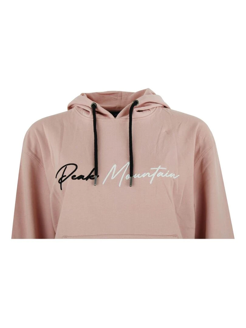 Sweat à capuche femme ALAUREN   Rose