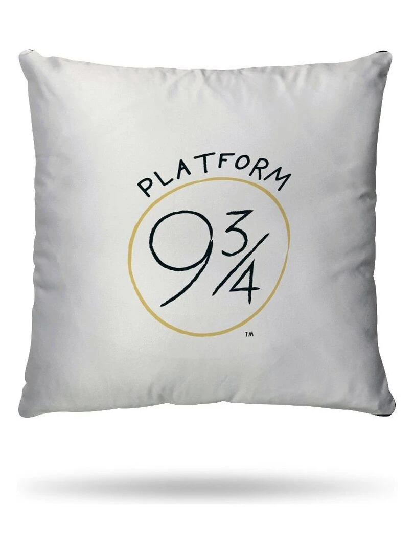 Housse de couette Harry Potter Poudlard 200x200 cm   100% Coton   Blanc