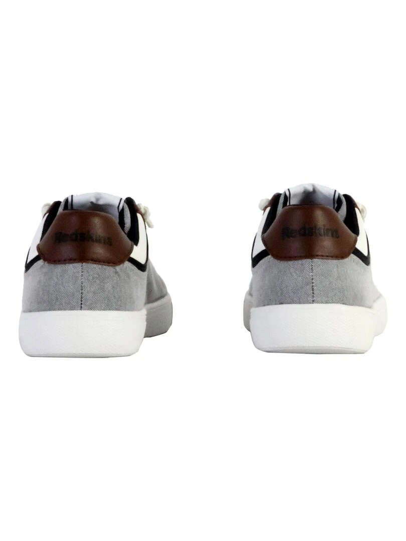 Basket Cuir Redskins Andali   Gris