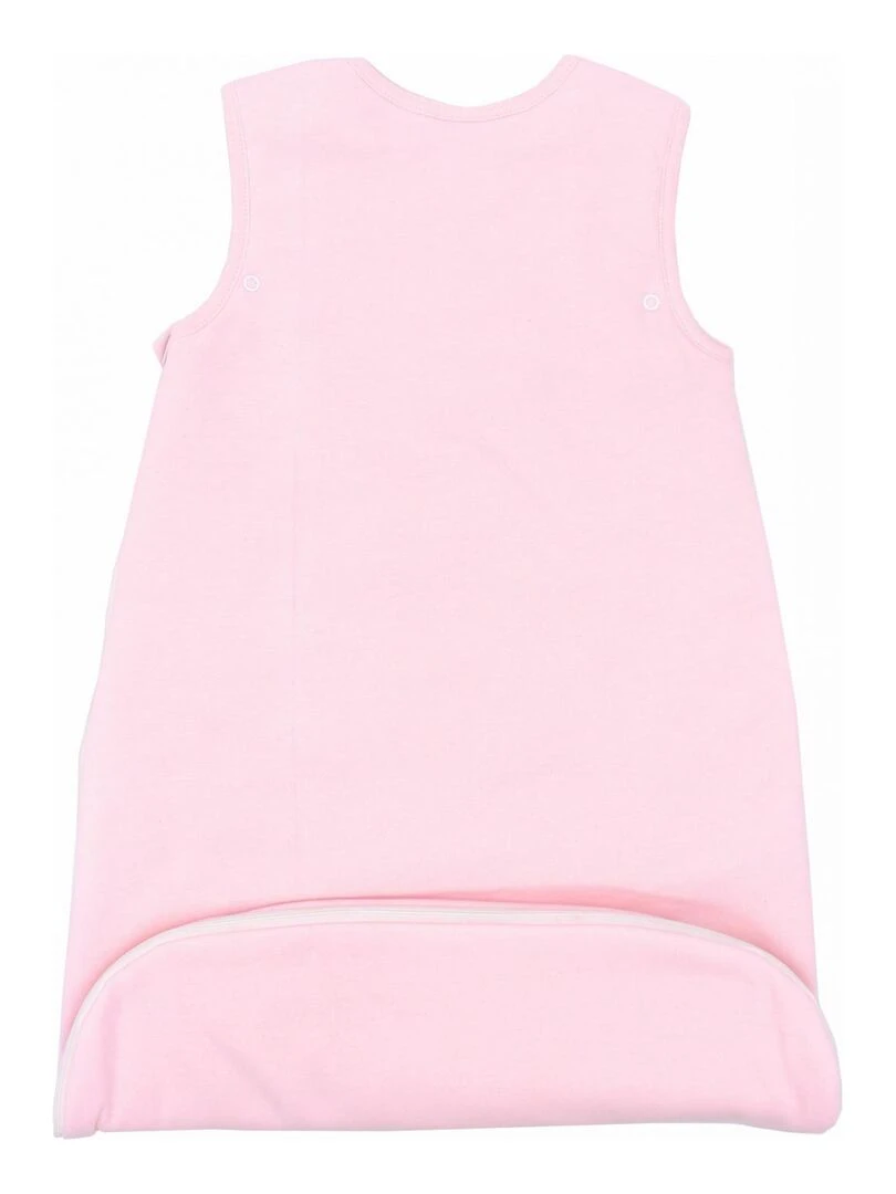 Gigoteuse Mi saison Évolutive 3 6 mois en Coton Bio Pivoine   Rose clair