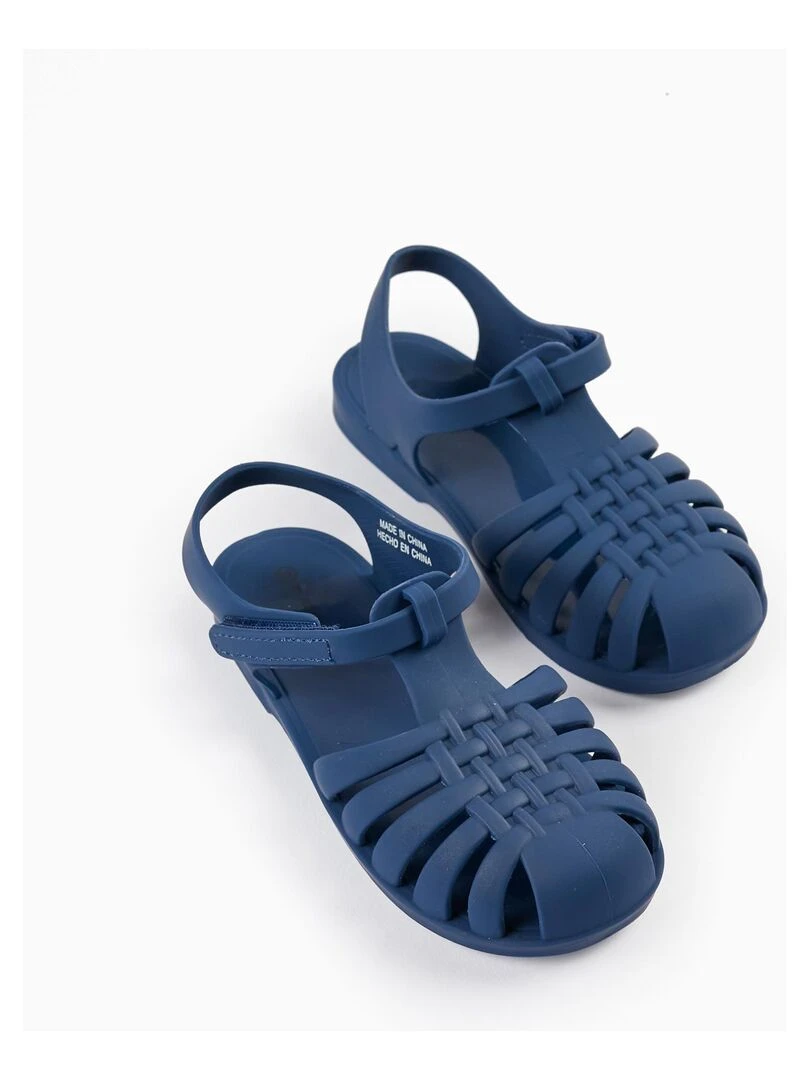 Sandales en caoutchouc pour garçon 'Jellyfish' Bleu foncé