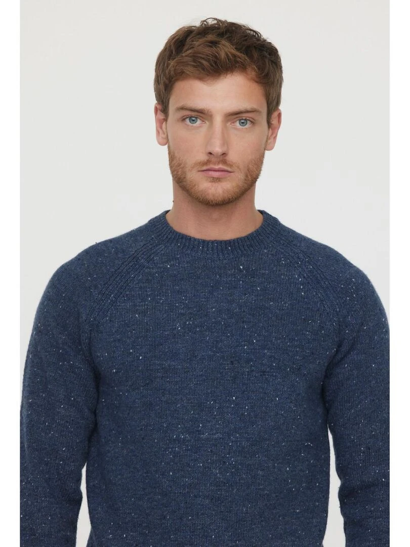 Lee Cooper   Pull manches longues polyester regular CODI   Bleu marine