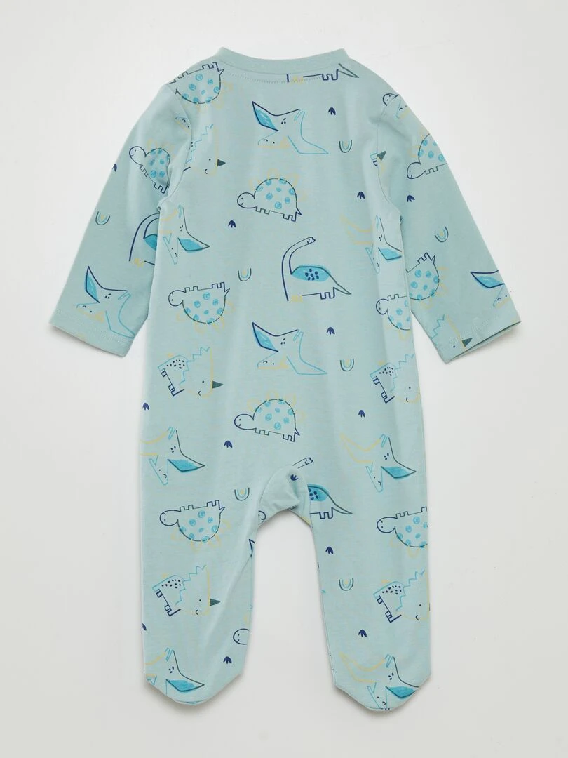 Pyjama dors bien à motif   Bleu