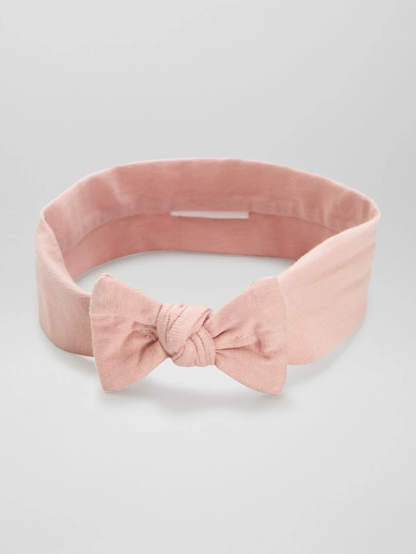 Lot de 2 bandeaux fantaisies   Rose