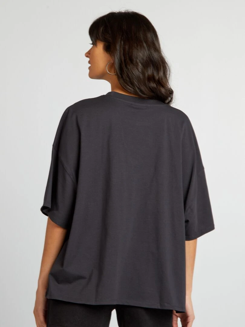 T shirt en jersey 'Blanche Neige' 'Disney'   Gris