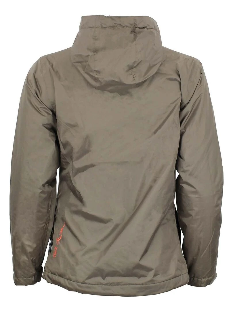 Coupe vent femme AJIKFLA Gris taupe