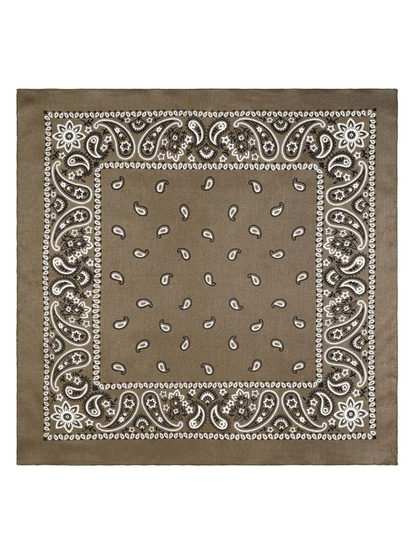 Bandana Coton U.S Premium   Marron