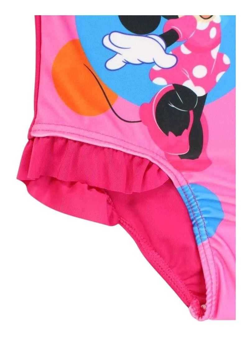 Disney   Maillot De Bain fille imprimé Minnie   Rose