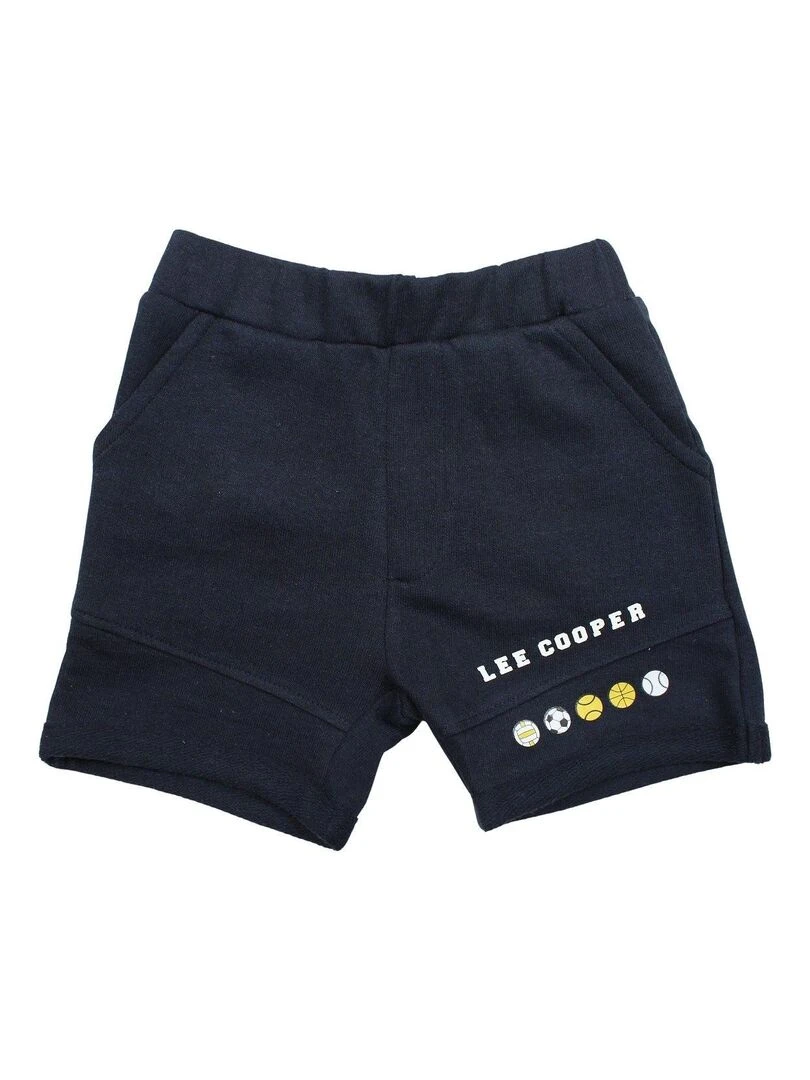 Lee Cooper   Ensemble ​​T shirt short bébé garçon Imprimé Lee Cooper   Noir