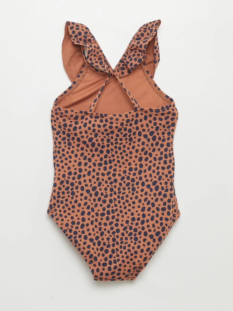 Maillot de bain 1 pièce imprimé Léopard