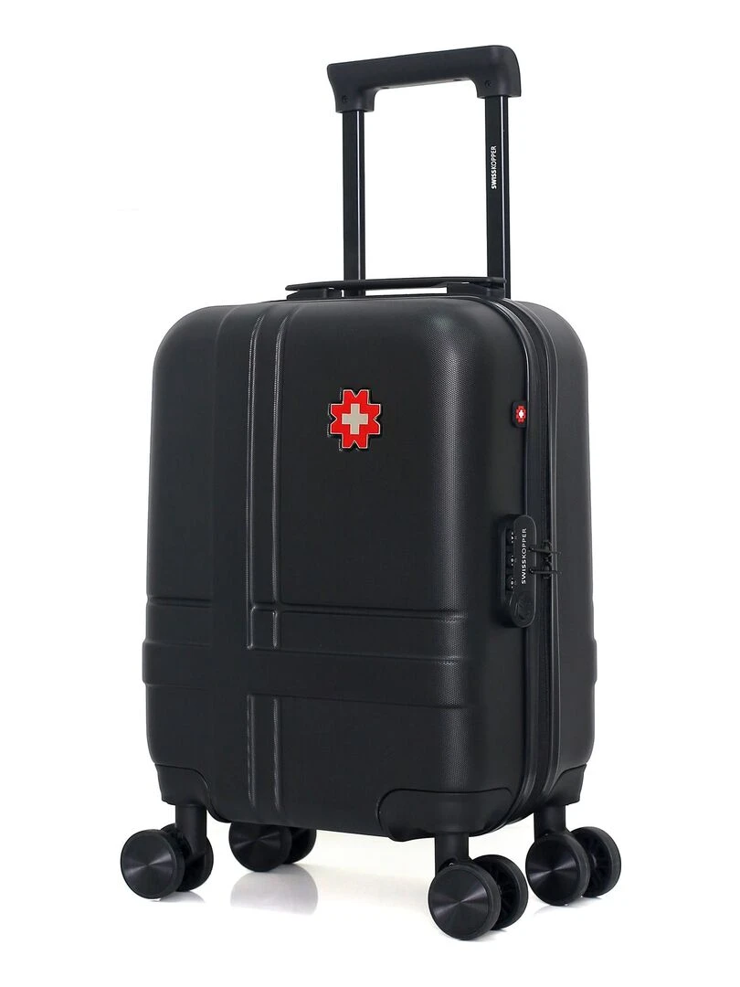 SWISS KOPPER VALISE CABINE XS USTER 4 ROUES 46 CM Noir