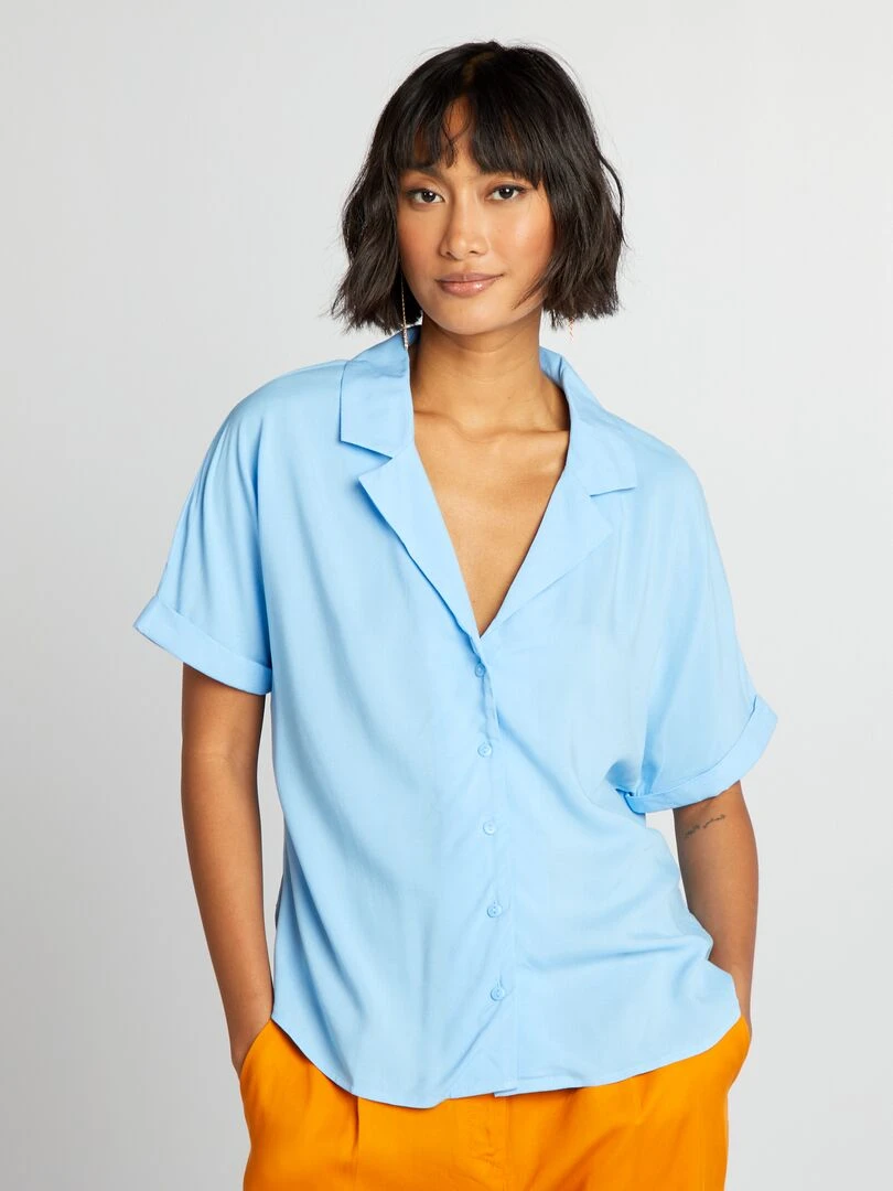 Chemisier léger   Bleu