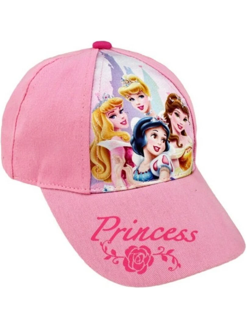 Casquette T 52 Princesse Belle Cendrillon Aurore Blanche neige Rose