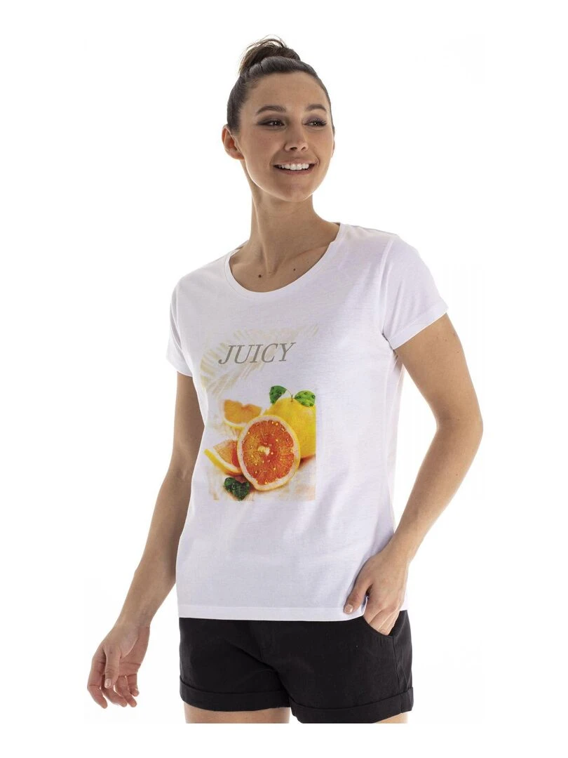 T shirt rond MELODY   Gérard Pasquier   Multicolore