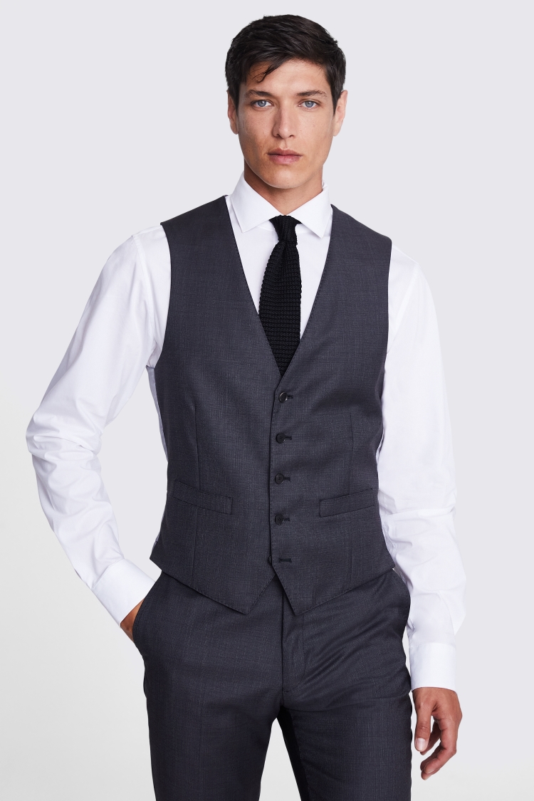 Italian Tailored Fit Charcoal Jacket   Buy Online at Moss