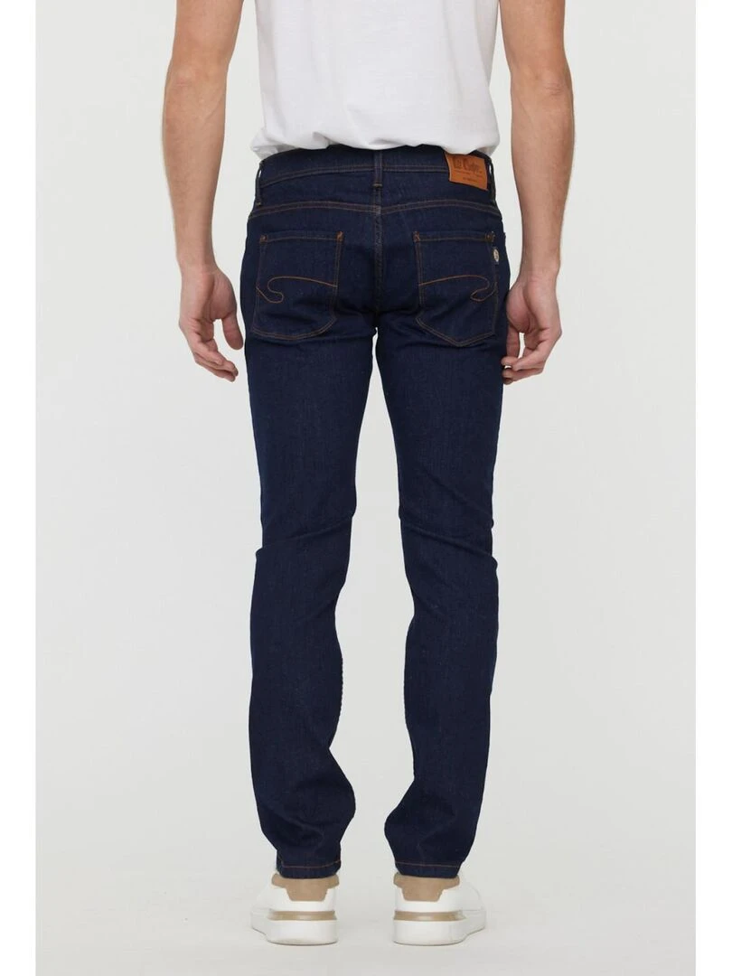 Lee Cooper   Jean coton straight 122Z   Bleu