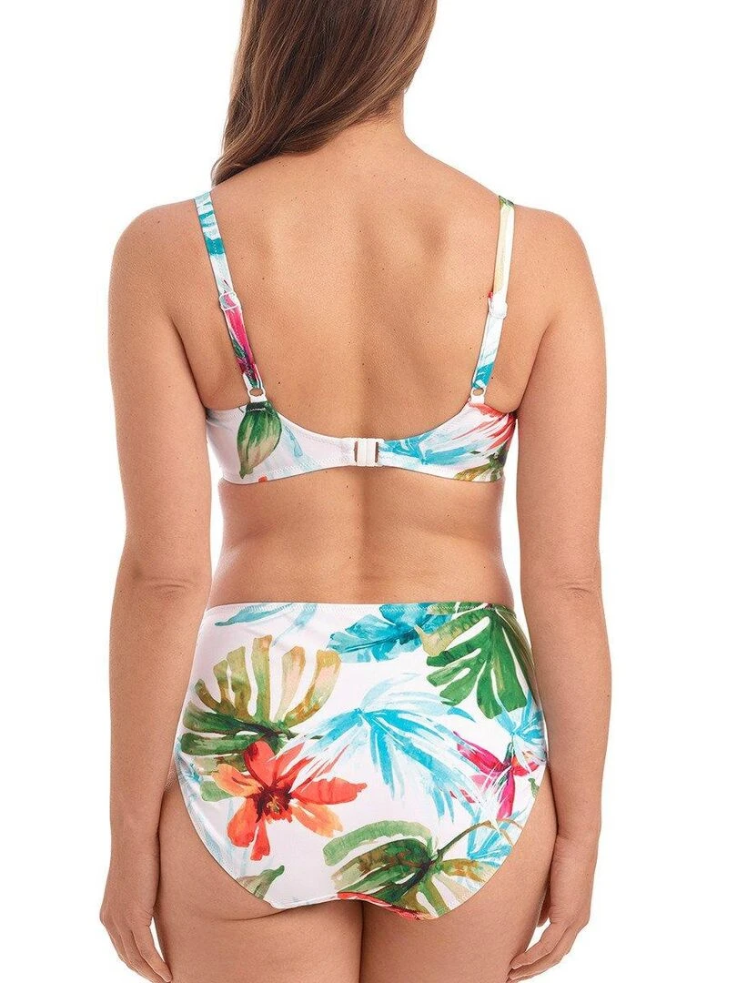 Haut de maillot de bain à armatures Kiawah island   Blanc