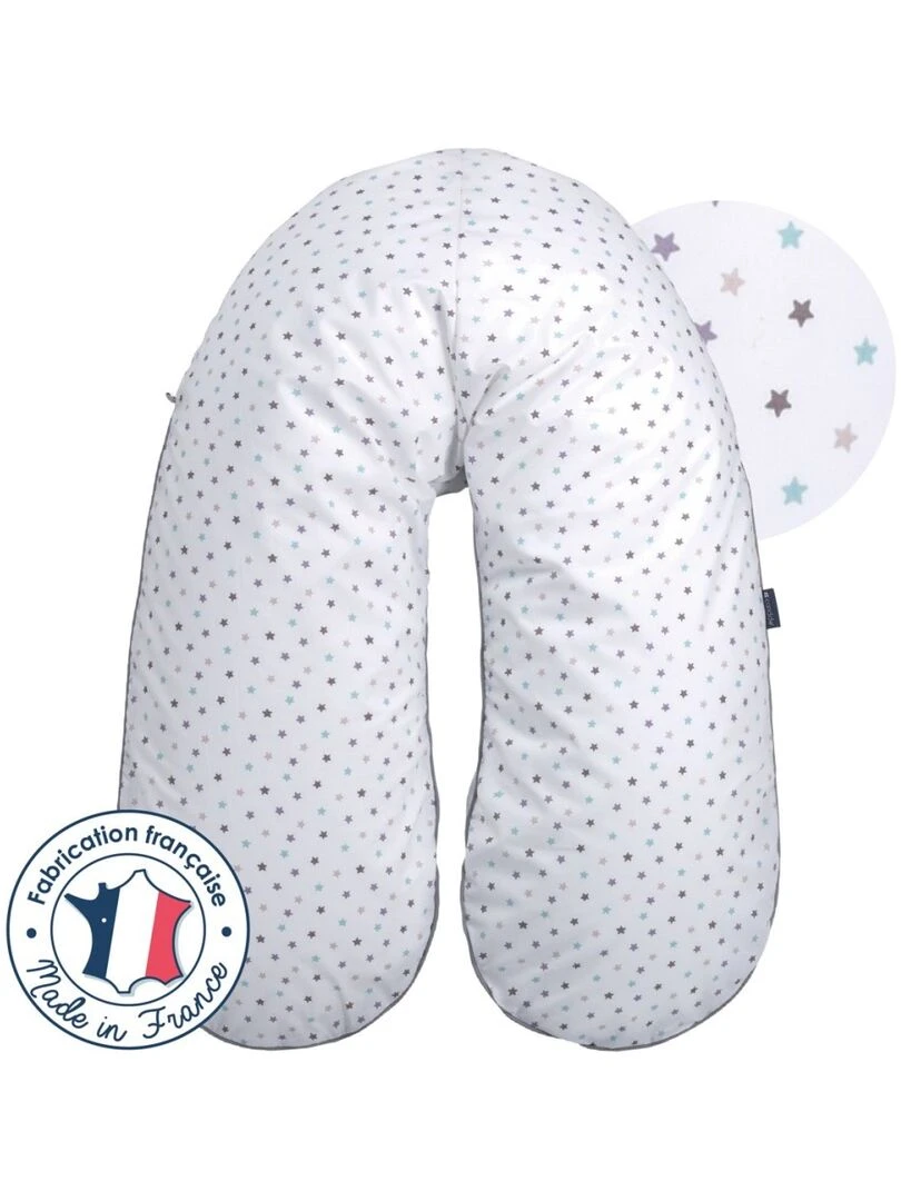 Candide Coussin de maternité polyester coton blanc/étoiles Blanc
