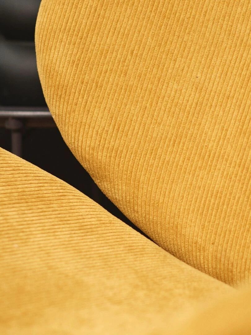 Fauteuil en velours 'COZY' 'TODAY'   Marron